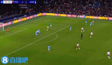 那不勒斯1-3追赶  埃因霍温！儒尼奥尔戏耍防卫  ，横传曼包抄破门